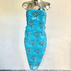 Turquoise Solar Flower 