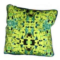 Cushion-green & blue-yellow