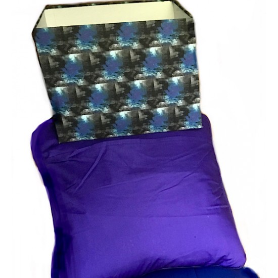 Blue -fish-tank cushions