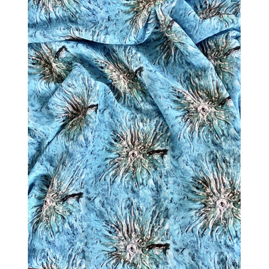 Turquoise Solar Flower Turquoise Solar Flower