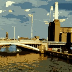 Battersea Power Station & Chelsea Bridge
